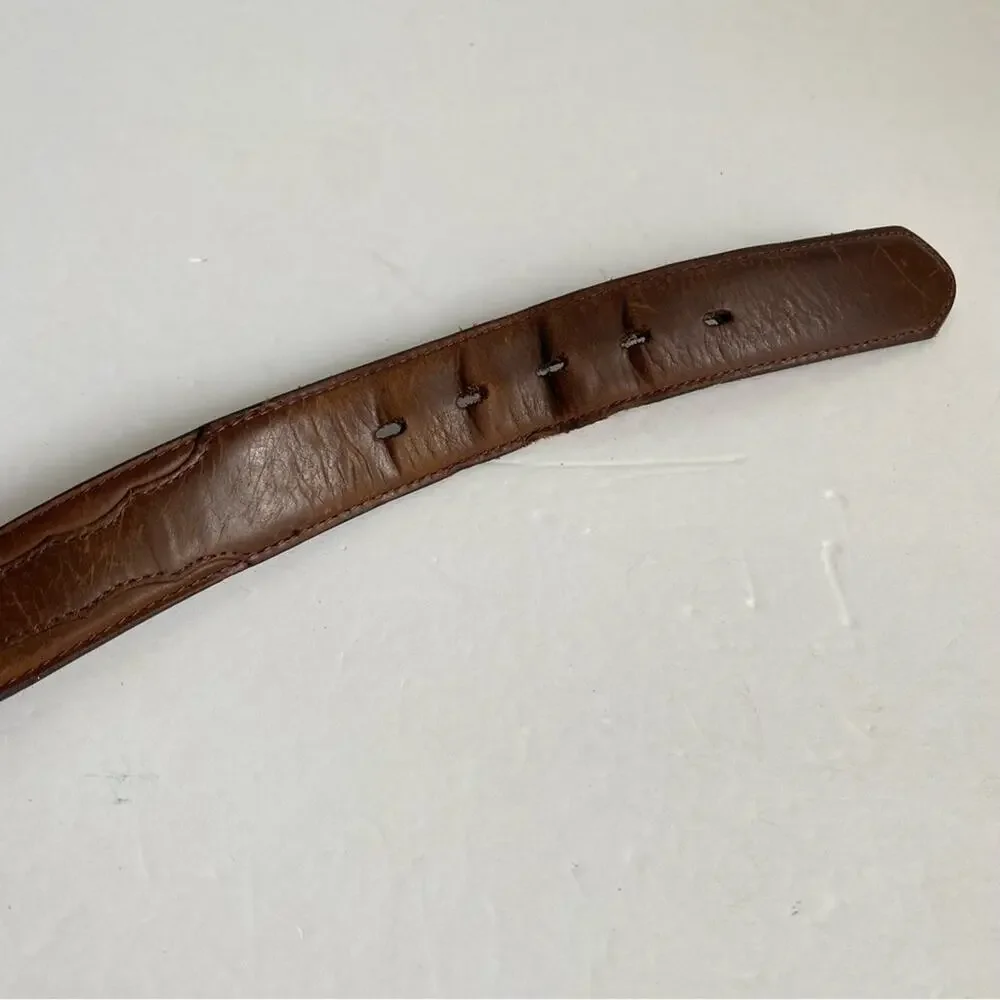 Vintage brown leather